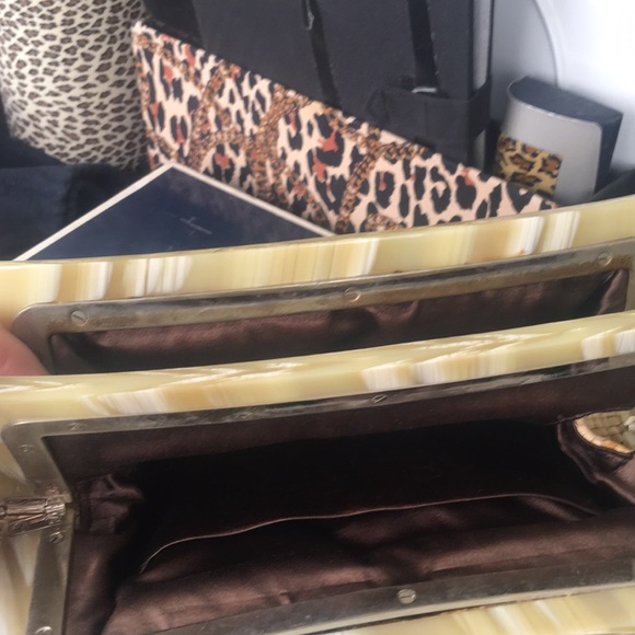 OSCAR de la Renta Clutch, early 2000??? NIB - Picture 5 of 7